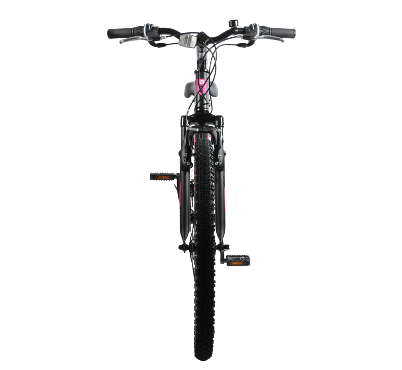 Ammaco Pinky 26 Inch Wheel Mountain Bike Black and Pink-8